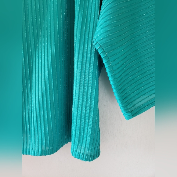 Vintage turquoise sparky top - Picture 5 of 6